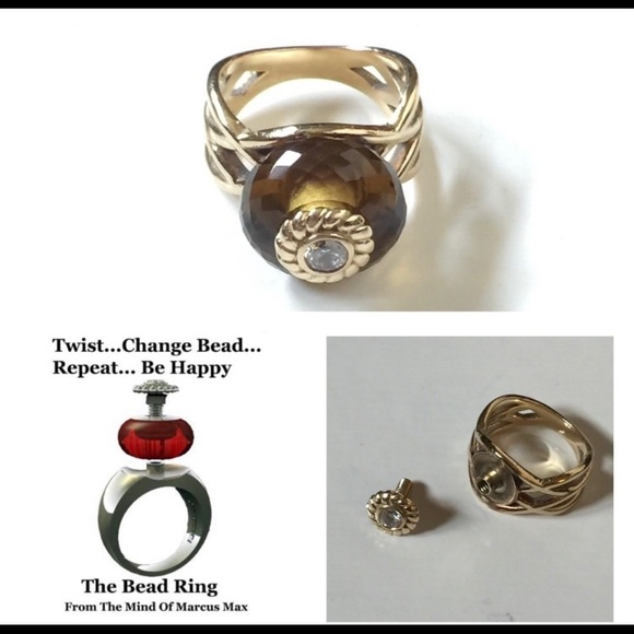 Marcus Max 14k Ring Interchangeable Bead Ring - Picture 8 of 8